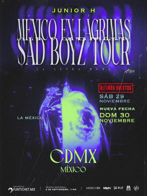 Junior H México en Lágrimas $AD BOYZ TOUR 
