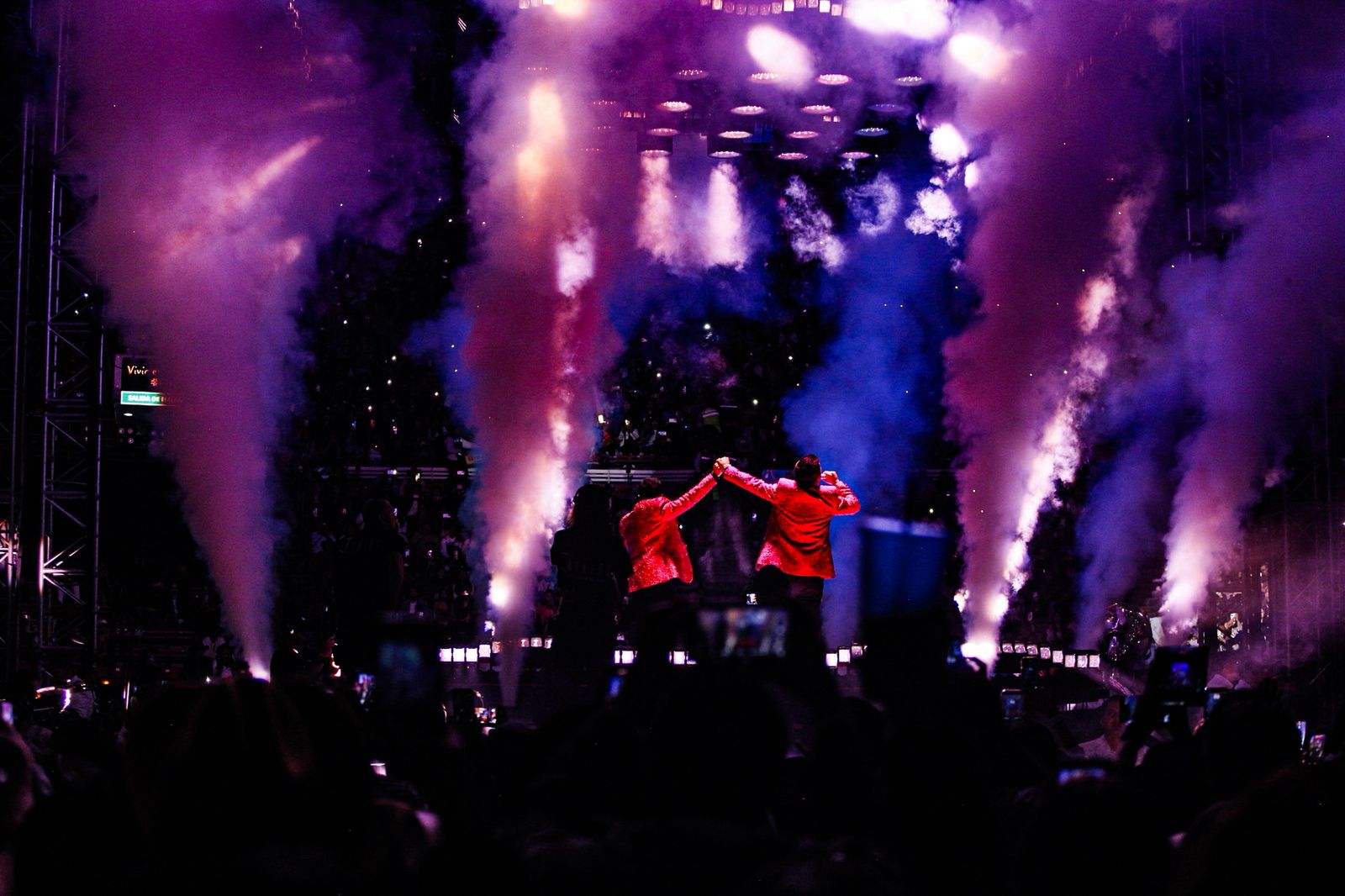 Juntos Jorge Medina y Josi Cuen La Maquina del Tiempo